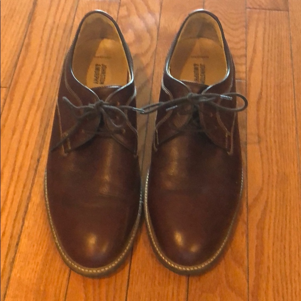 Johnson and Murphy brown dress shoes